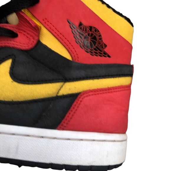 RARE 2020 Nike Air Jordan 1 High Zoom Air CMFT Black Chile Red Size 8 - Picture 10 of 16